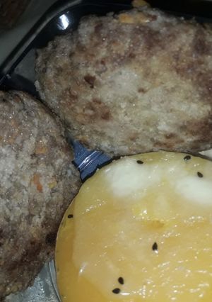 Una foto de Hamburguesa de carne saludable