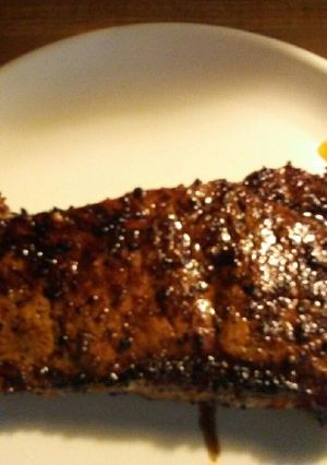 A picture of Steak on the Grill.