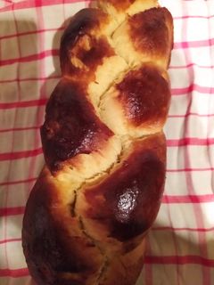 Húsvéti fonott kalács recept fotója