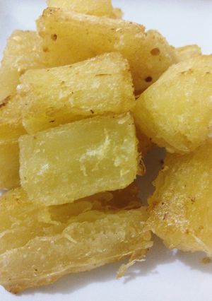 Foto resep Singkong goreng merekah empuk