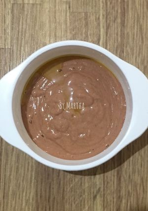 Foto resep Mpasi 7m Bayam Merah & Kacang Hijau