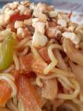 Pasta estilo asiático