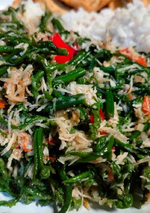 Foto resep Tumis pakis kelapa #Dapur Fitri