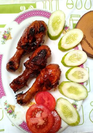 Foto resep Ayam bakar kecap simple
