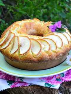 Una foto de Torta matera de membrillo y pera🍐