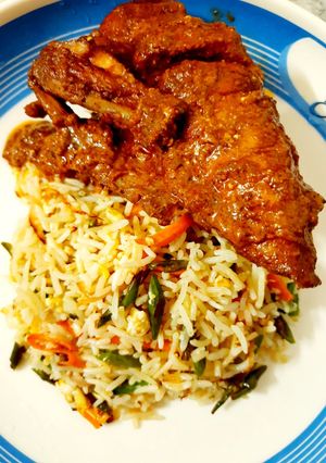 এগ ফ্রাইড রাইস (egg fried rice recipe in Bengali) রেসিপির প্রধান ছবি