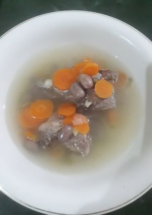 Foto resep Sop ayam kampung kacang merah