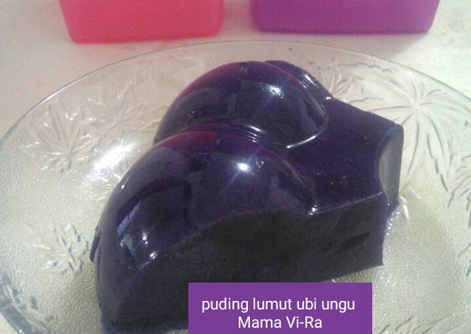 Cara Memasak Resep Puding Lumut Ubi Ungu