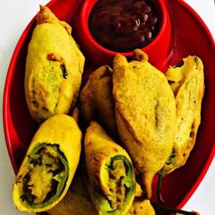 A picture of Mirchi wada.