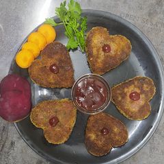 A picture of Mixed vegetable Cutlet without potato.