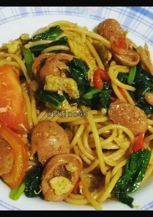 Foto resep Spaghetti Goreng