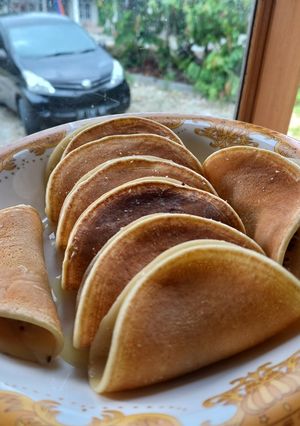 Foto resep Martabak manis/terang bulan mini lipat teflon