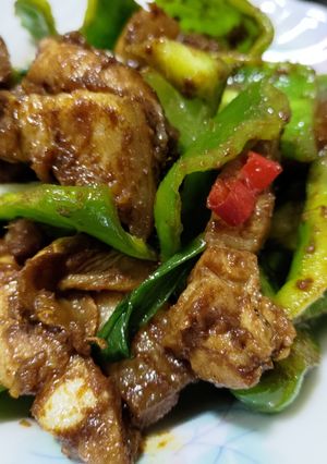 青椒炒回鍋肉 的食譜成品照片
