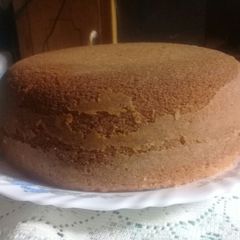 Strawberry spongy cake😗 A picture of Strawberry spongy cake😗.