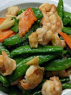 甜豆蝦仁 的食譜成品照片