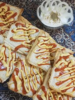 عکسی از دستور اسنک ویژه با سس مخصوص