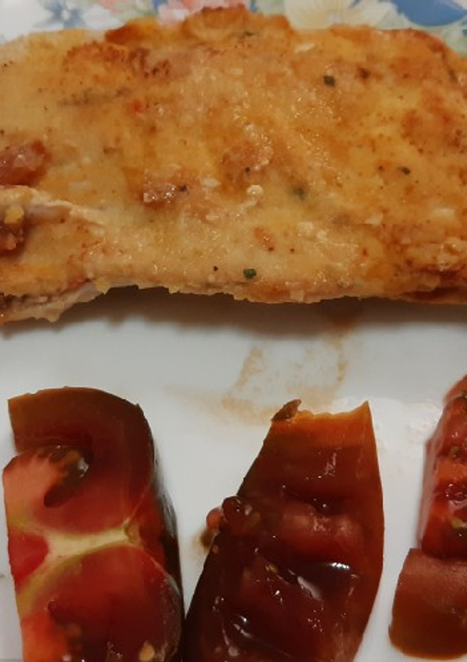 Una foto de Filetes de pechuga de pavo rellenos de bacon y tomate en Airfryer