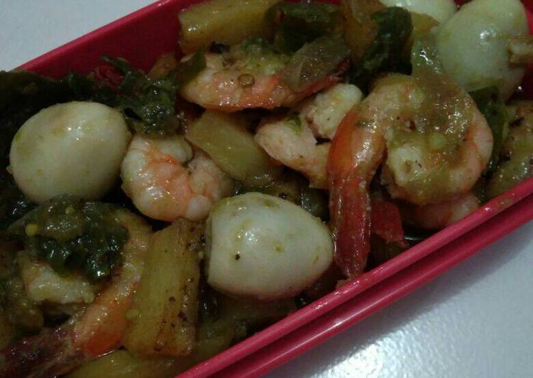 Resep Udang Cabe Hijau #BikinRamadhanBerkesan, Bikin Ngiler