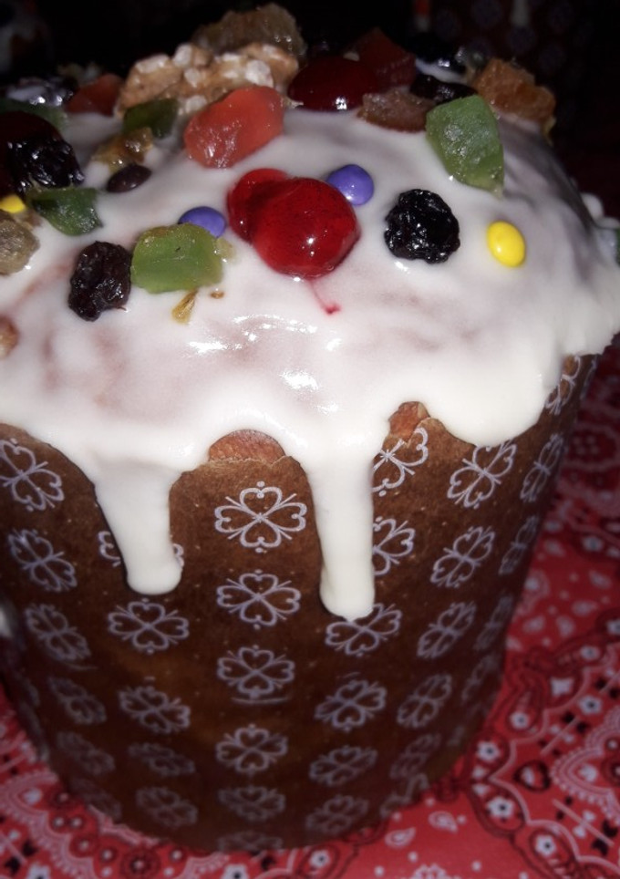 Una foto de Pan dulce navideño