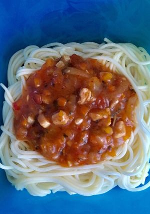 Foto resep Spaghetti Bolognese ala Anak Kost