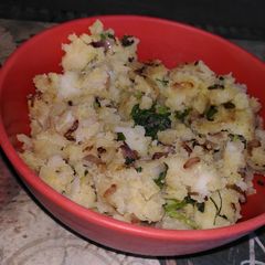 A picture of Aloo chokha.