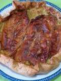 Pizza rustica con zucchine tonno e speck