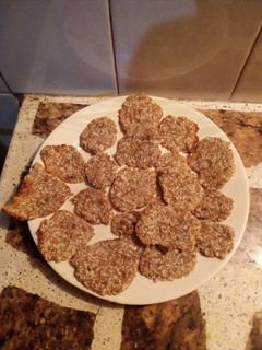 Una foto de Cookies de harina de avena y banana vegana