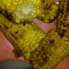 A picture of Sweetcorn braaied.