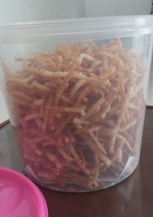 Foto resep Kripik kulit pangsit 2 bahan