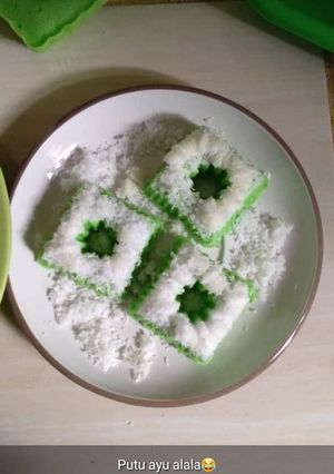 Foto resep Kue putu ayu