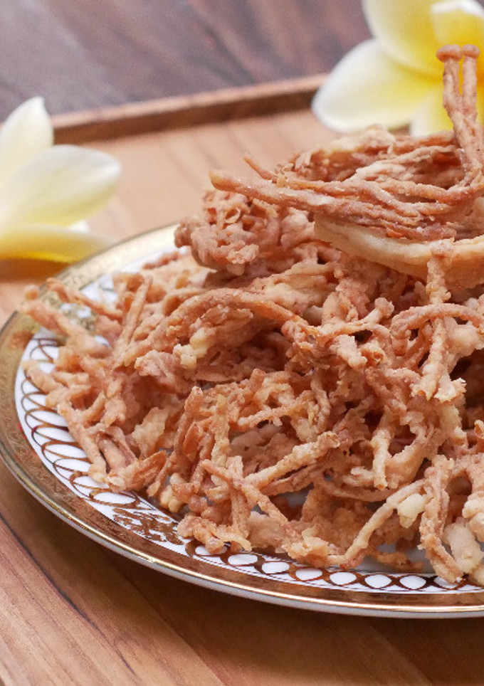Foto resep Jamur Enoki Goreng Crispy Renyah dan Tahan Lama