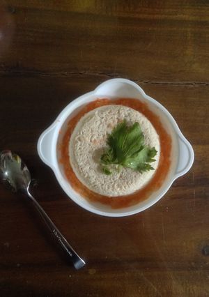 Foto resep Nasi Tim Ayam wortel MPASI