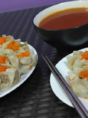 Langkah Mudah untuk Membuat Resep  Dimsum ayam udang yang Enak Banget, Bisa Manjain Lidah