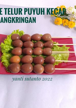 Foto resep Sate Telur Puyuh Kecap ala Angkringan