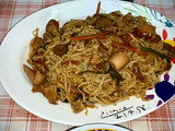 Noodles con pollo