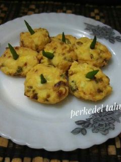 Foto resep #Pr2_gorengan Perkedel tahu dan ayam