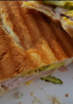 A picture of Chef Zee's Cuban Sandwiches.