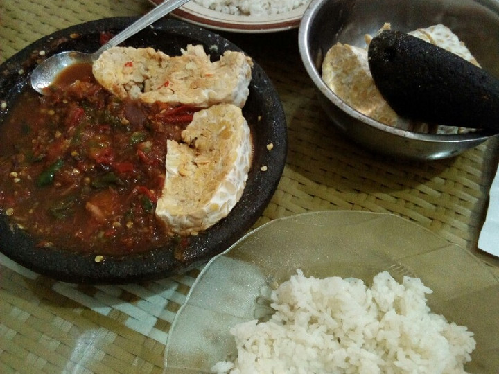 Anti Ribet, Memasak Tempe kukus sambal tomat Gampang