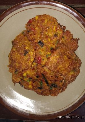 Foto resep Pelas / bakwan jagung ndeso