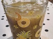 Una foto de smoothies de melon