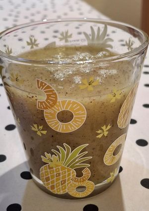 Una foto de Smoothie de Kiwi y Melón🥝