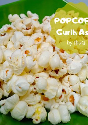 Foto resep Popcorn Asin Gurih Ala Bioskop