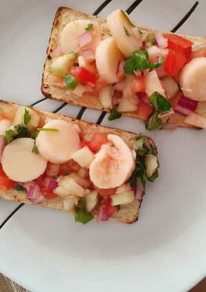 Una foto de Ceviche de Palmitos !