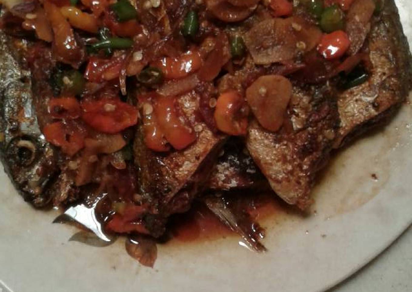 Resep Ikan rica2 pedes yang Enak