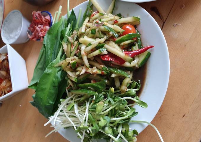 Step-by-Step Guide to Prepare Quick Cucumber salty and sour salad