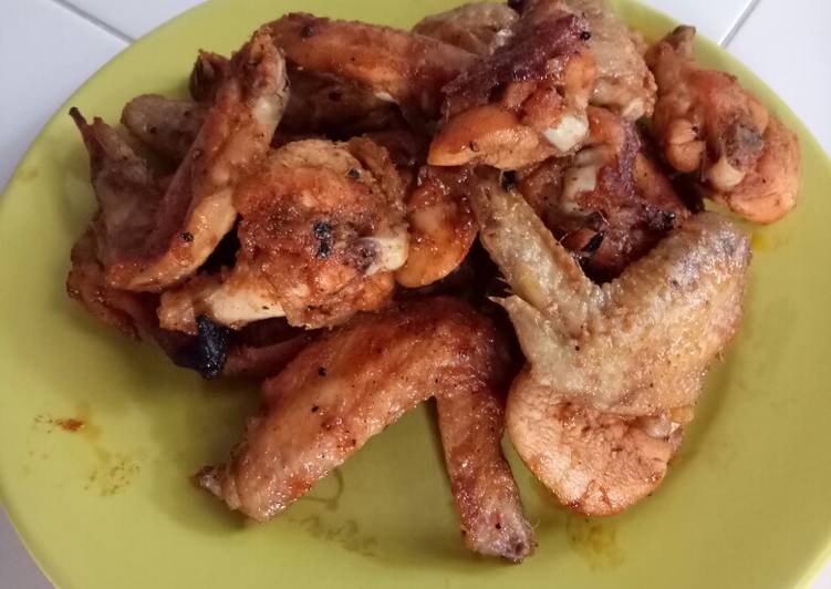 Sayap ayam panggang