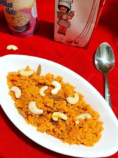 গাজরের হালুয়া (Gajorer halwa recipe in Bengali) রেসিপির প্রধান ছবি
