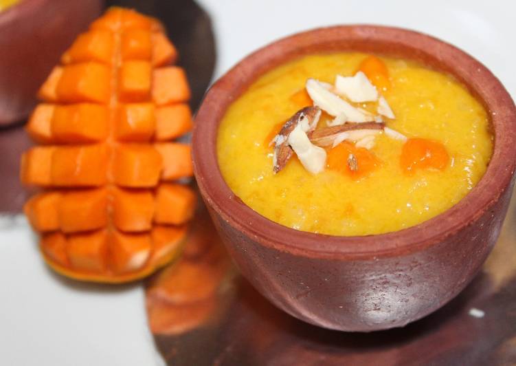 Steps to Make Favorite Mango phirni