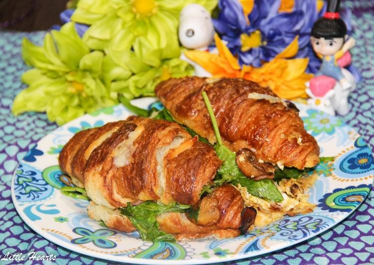 Step-by-Step Guide to Prepare Homemade Egg Croissant Breakfast Bake