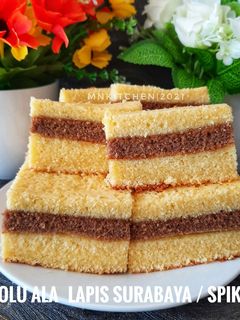 Foto resep Bolu ala Lapis Surabaya / Spiku